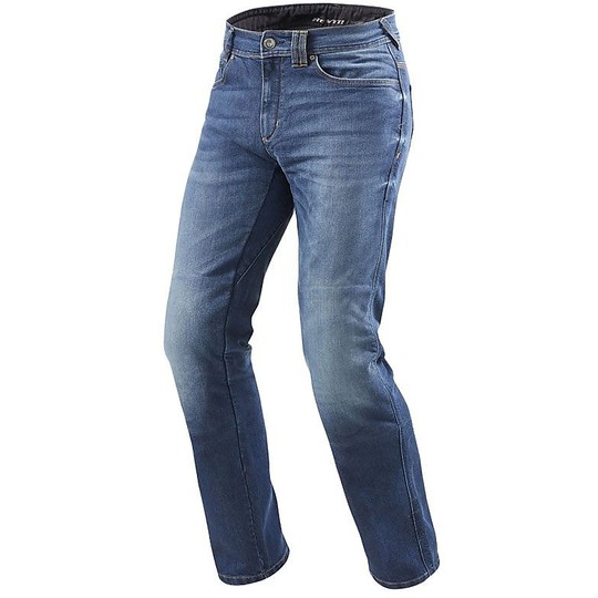 Hosen Moto Jeans Rev'it Philly 2 Blue L34