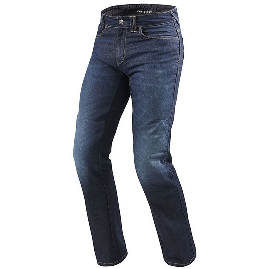 Hosen Moto Jeans Rev'it Philly 2 Dark Blue L32