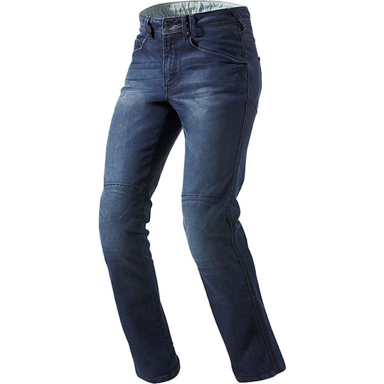 Hosen Moto Jeans Rev'it Vendome Blau Mittel L34