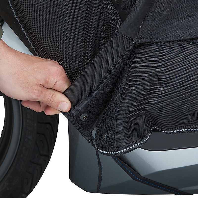 Couvre-Jambes Termoscud Tucano Urbano R176 - Compatible Honda Force 125 ABS 2017 - Imperméable, Système Anti-Flottement (S.G.A.S)