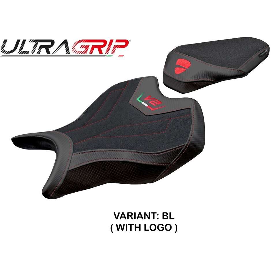 Housse de selle TPZ Italia spécifique au modèle Ducati Streetfighter V2 2025 Roveri Ultragrip