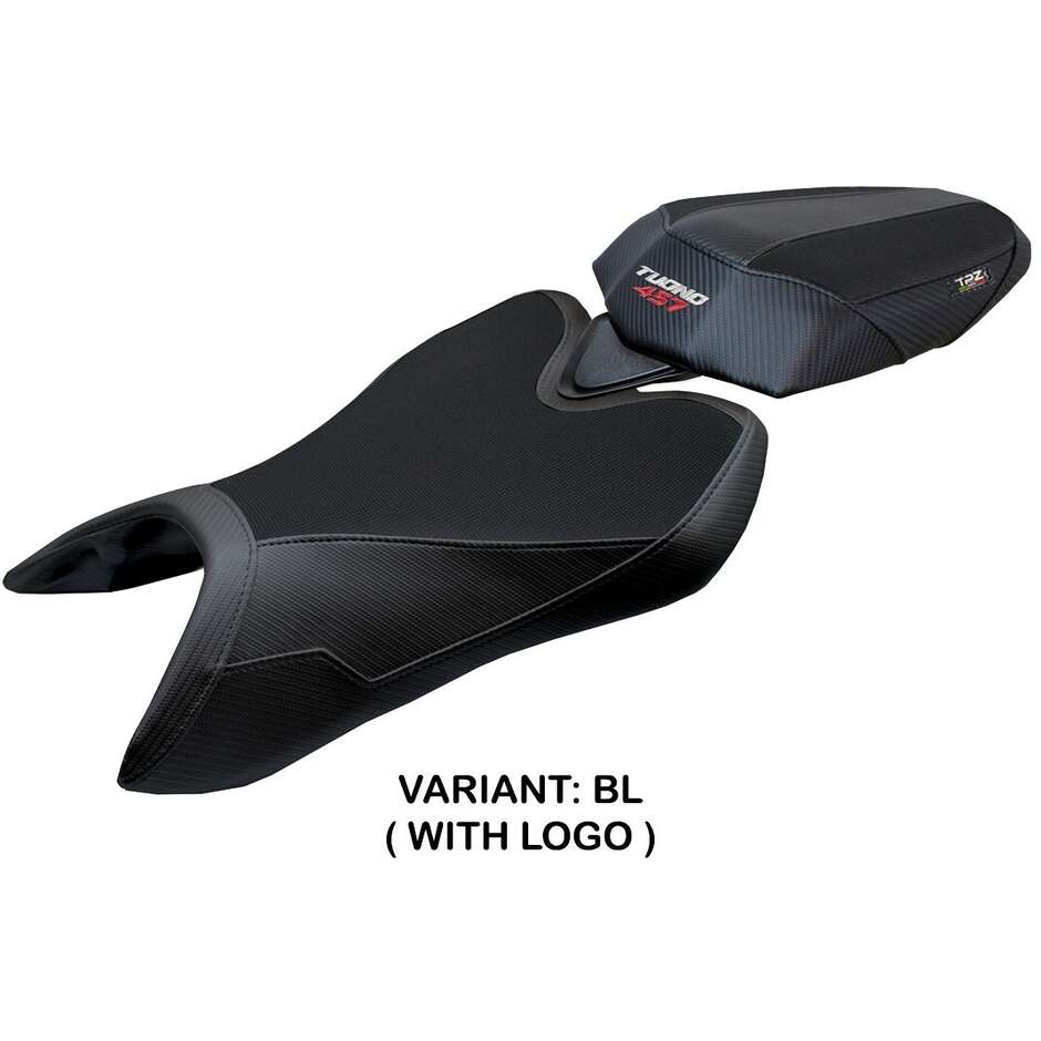Housse de selle TPZ Italia spécifique pour Aprilia Tuono 457 2025 modèle Vignesh