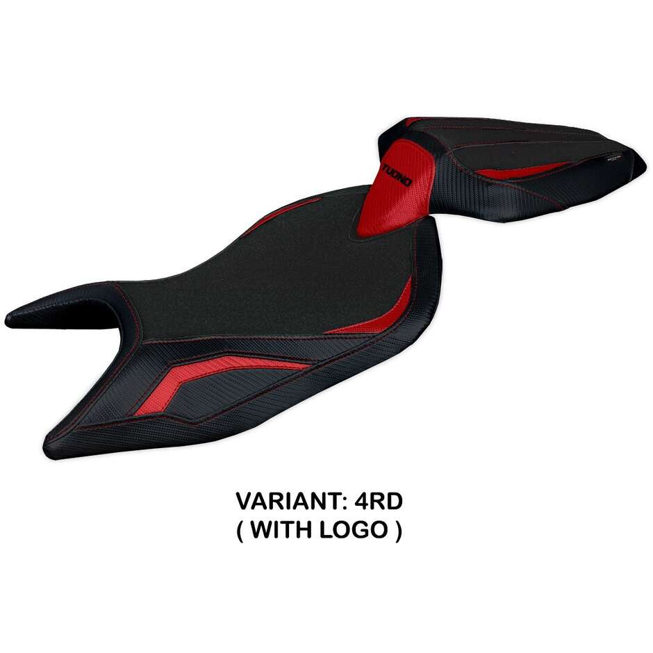 Housse de selle TPZ Italia spécifique pour Aprilia Tuono 660 2021-2024 modèle Sparta