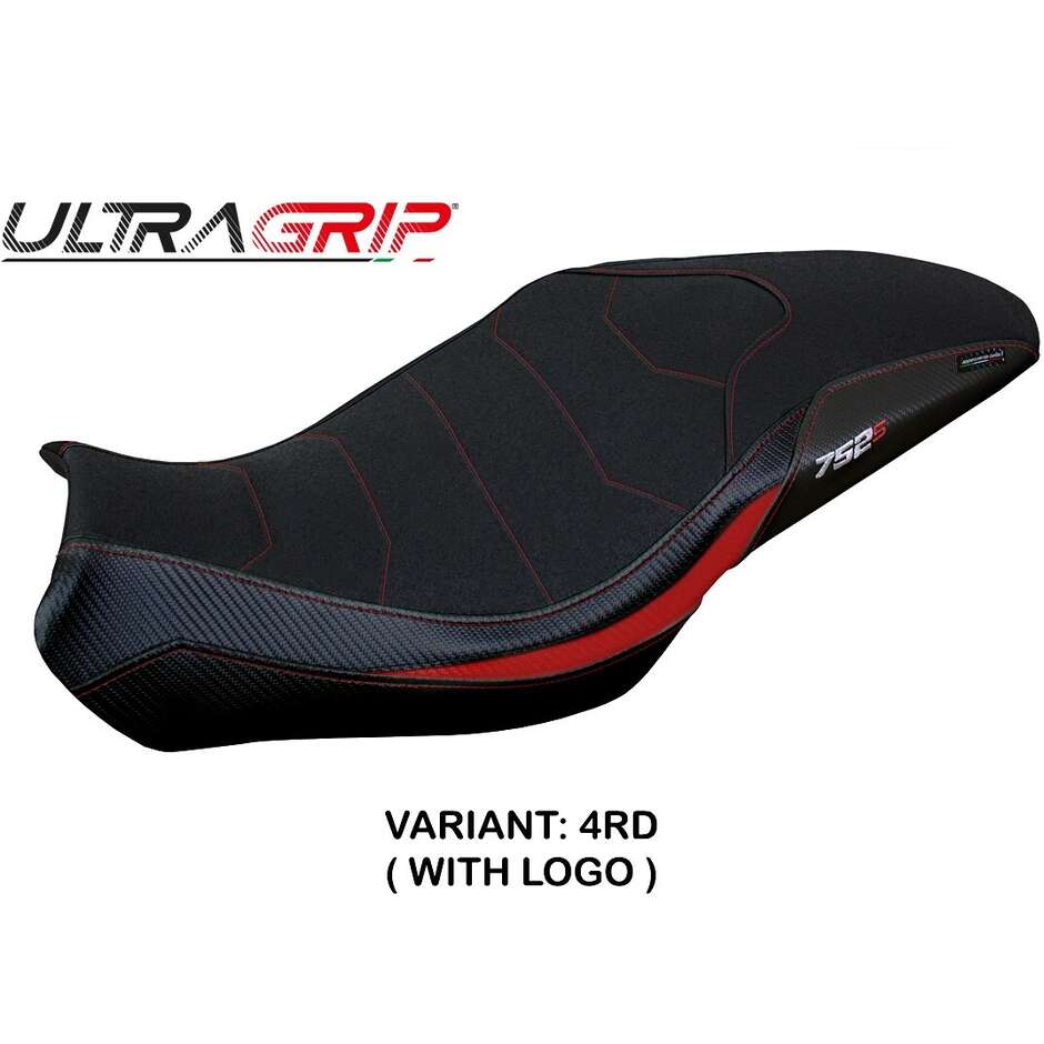 Housse de selle TPZ Italia spécifique pour Benelli 752 S 2019-2025, modèle Lima Ultragrip