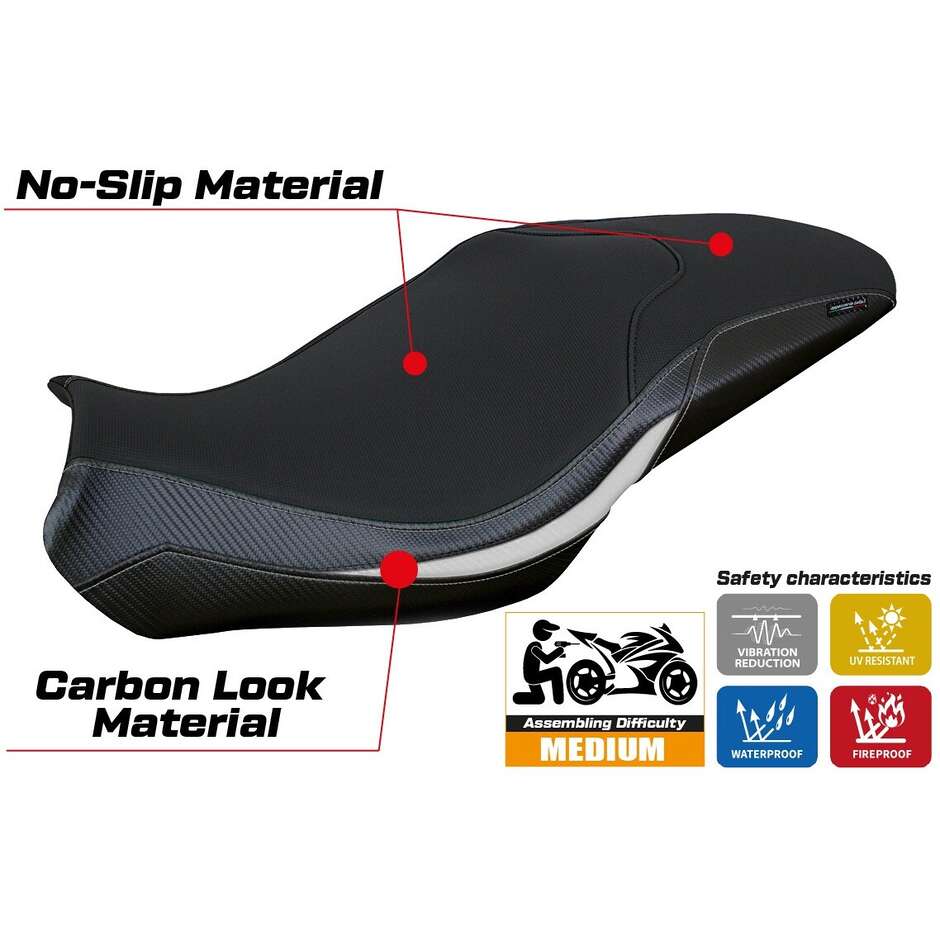 Housse de selle TPZ Italia spécifique pour Benelli 752 S modèle Lima 2019-2025