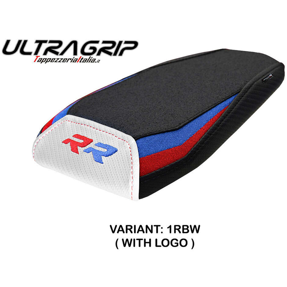 Housse de selle TPZ Italia spécifique pour BMW M 1000 RR 2021-2022, modèle Dresda Ultragrip
