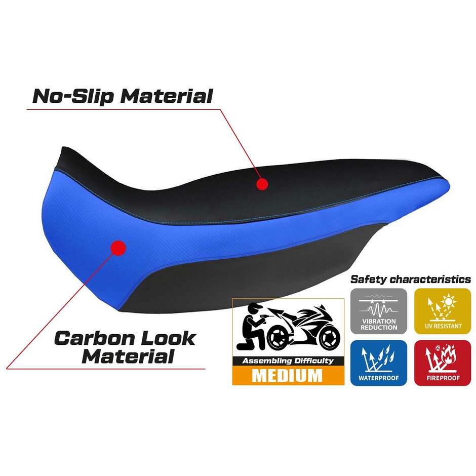 Housse de selle TPZ Italia spécifique pour BMW R 1150 GS Adventure (modèles 2002-2006) Giarre