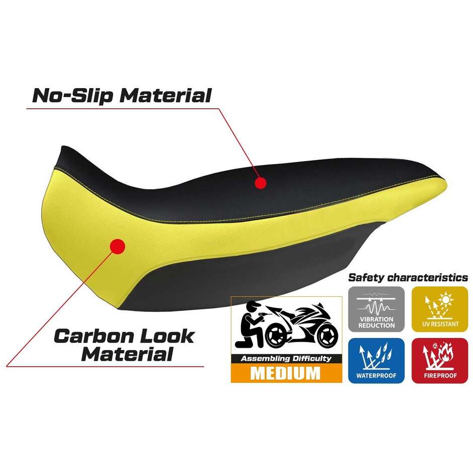 Housse de selle TPZ Italia spécifique pour BMW R 1150 GS Adventure (modèles 2002-2006) Giarre