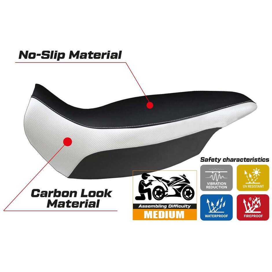 Housse de selle TPZ Italia spécifique pour BMW R 1150 GS Adventure (modèles 2002-2006) Giarre