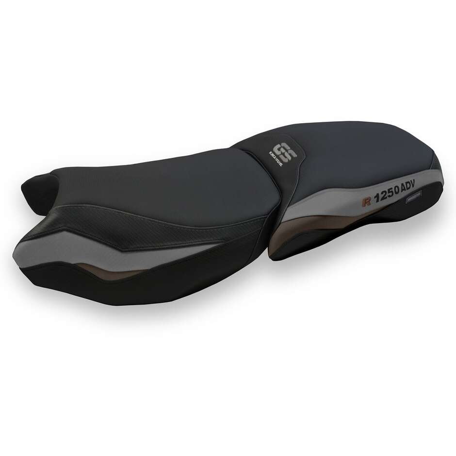 Housse de selle TPZ Italia spécifique pour BMW R 1250 GS Adventure 2019-2024, modèle Racconigi 3 Comfort System