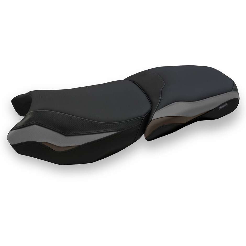 Housse de selle TPZ Italia spécifique pour BMW R 1250 GS Adventure 2019-2024, modèle Racconigi 3 Comfort System