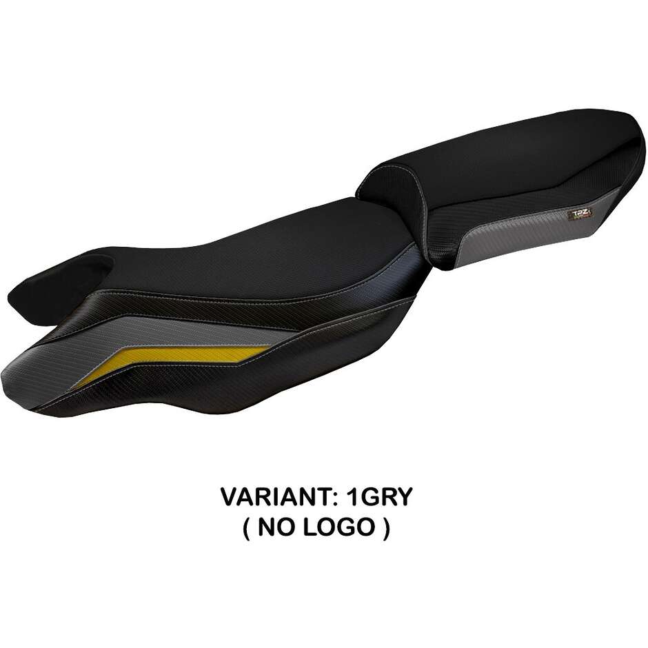 Housse de selle TPZ Italia spécifique pour BMW R 1250 RS (modèles 2020-2024), blanche