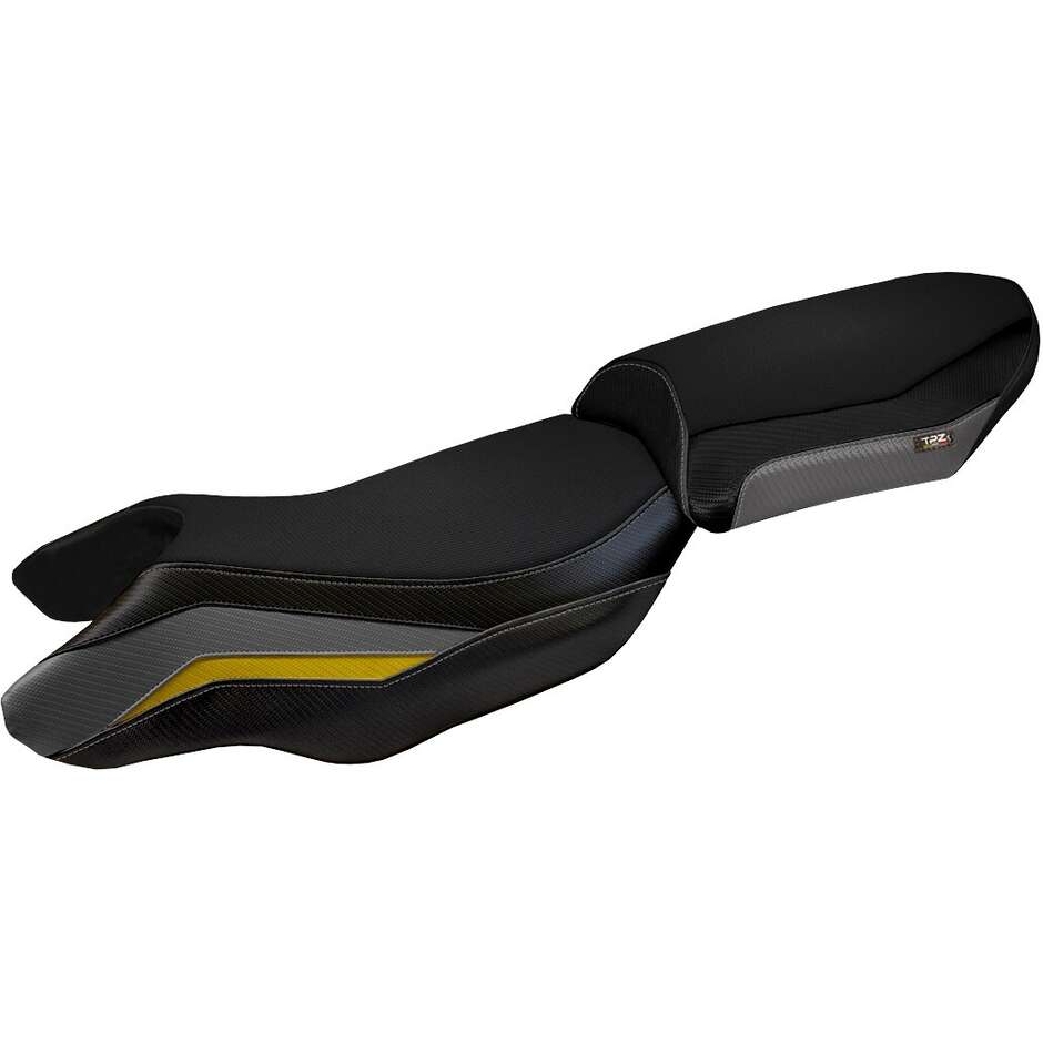 Housse de selle TPZ Italia spécifique pour BMW R 1250 RS (modèles 2020-2024), blanche