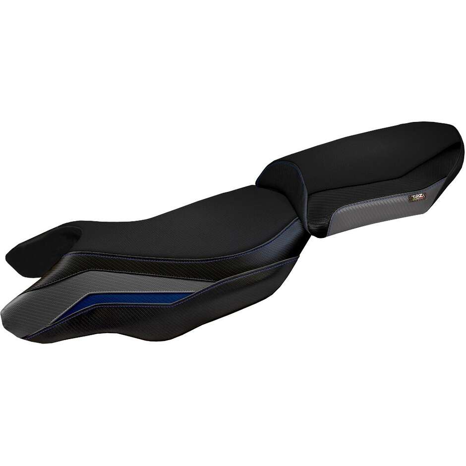 Housse de selle TPZ Italia spécifique pour BMW R 1250 RS (modèles 2020-2024), blanche