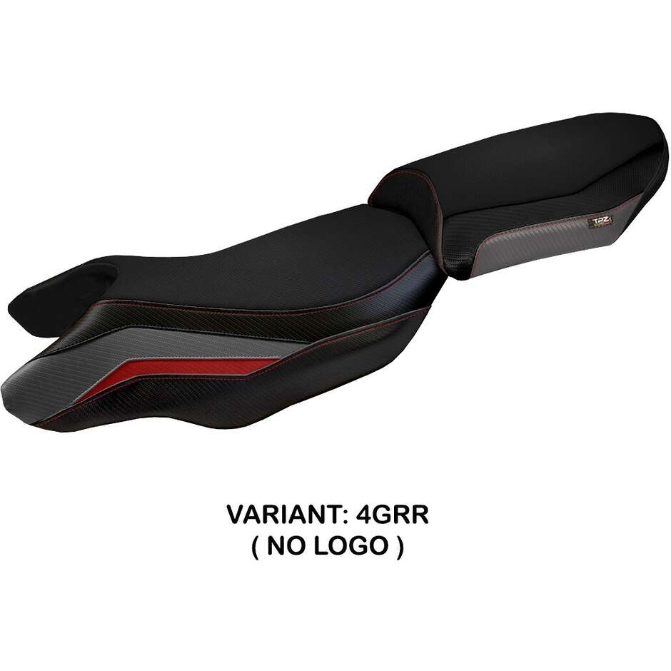 Housse de selle TPZ Italia spécifique pour BMW R 1250 RS (modèles 2020-2024), blanche