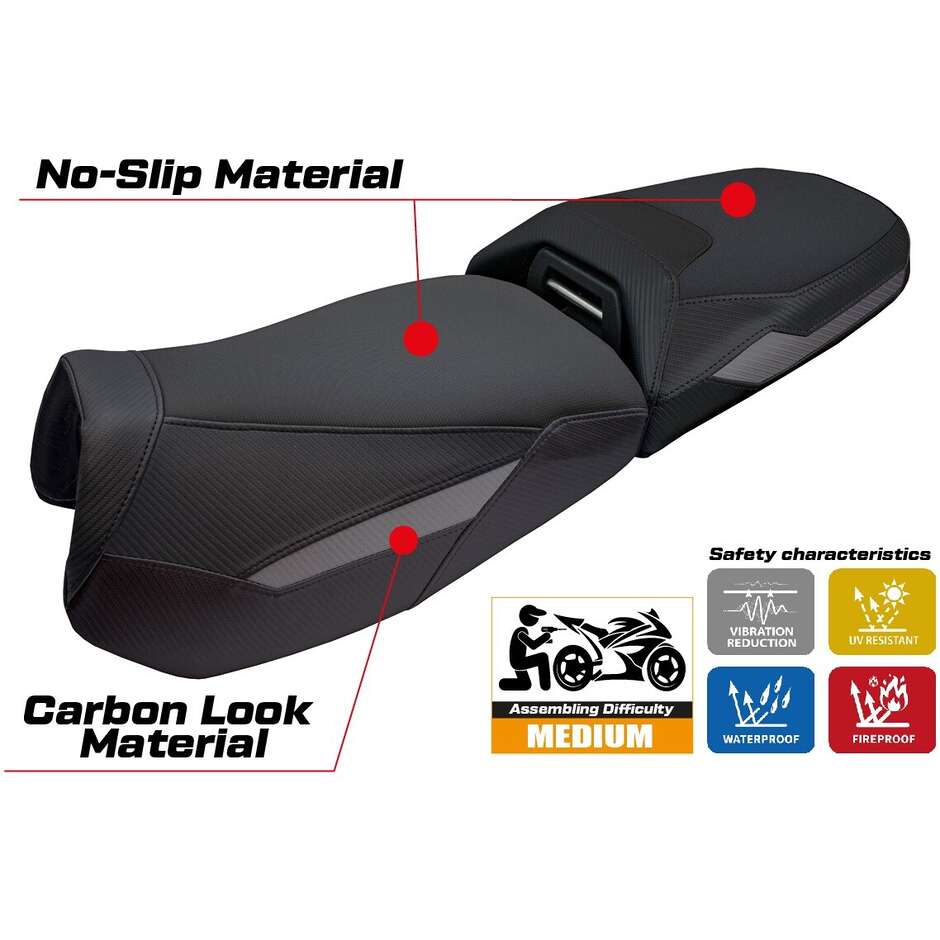 Housse de selle TPZ Italia spécifique pour BMW R 1300 GS Adventure (modèles 2024-2025) Haisyn