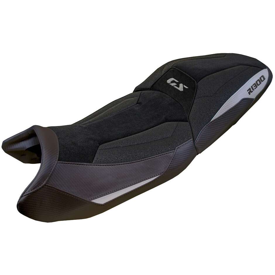 Housse de selle TPZ Italia spécifique pour BMW R 1300 GS Touring (modèles 2023-2025), en velours ultra-adhérent.