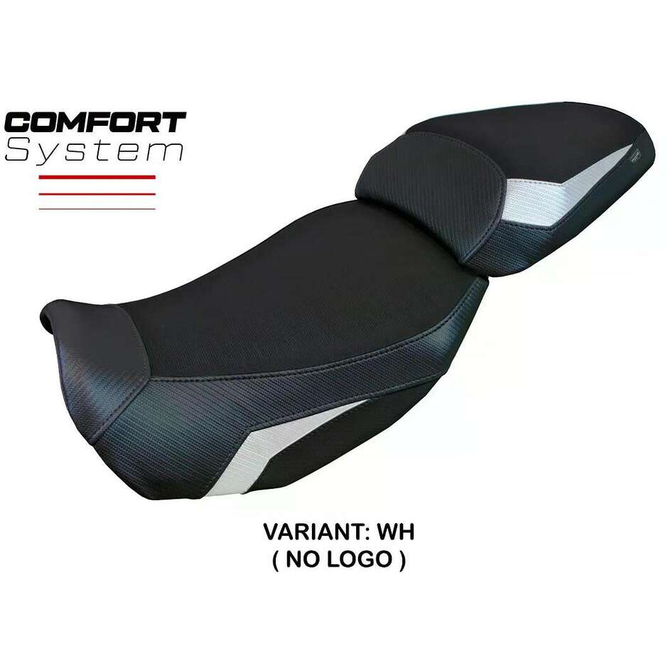 Housse de selle TPZ Italia spécifique pour CF Moto 650 GT modèle 2021-2025, système de confort Atena
