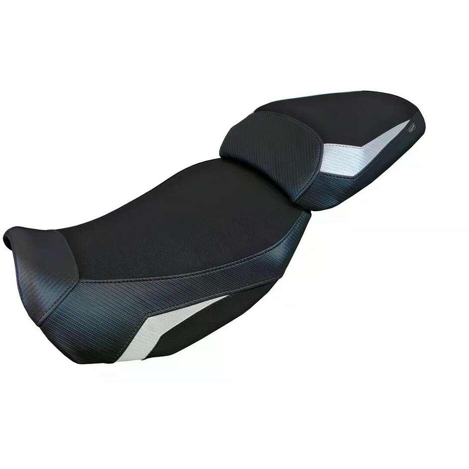 Housse de selle TPZ Italia spécifique pour CF Moto 650 GT modèle 2021-2025, système de confort Atena
