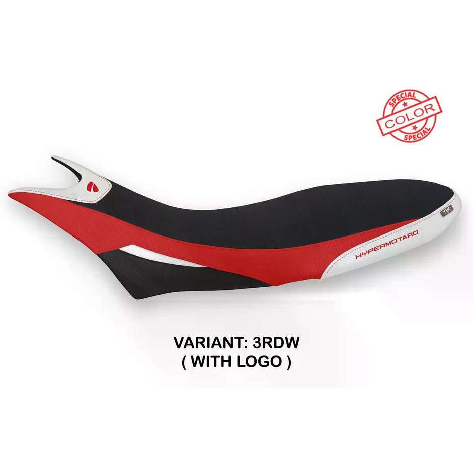 Housse de selle TPZ Italia spécifique pour Ducati Hypermotard 950 (modèles 2019-2025) Cuba 1