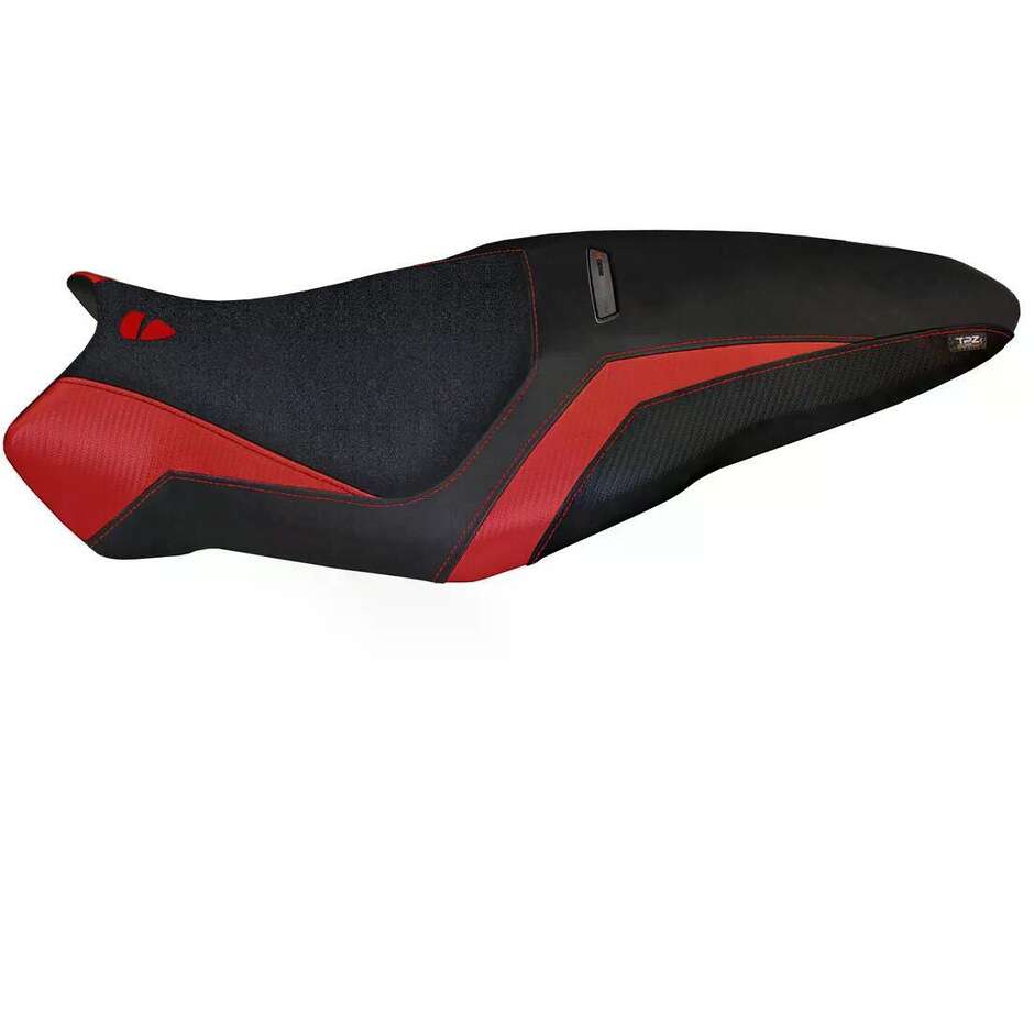 Housse de selle TPZ Italia spécifique pour Ducati Monster 1200 R (modèles 2016-2019) Toledo 3 Ultragrip
