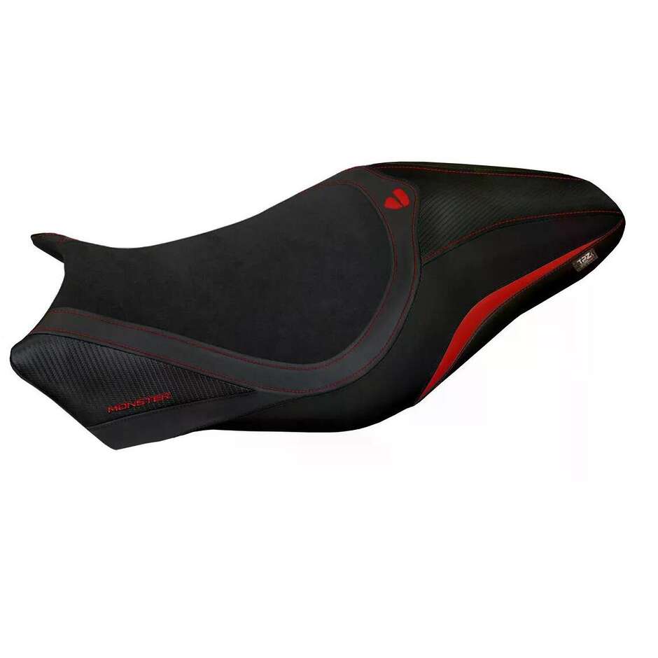 Housse de selle TPZ Italia spécifique pour Ducati Monster 797 (modèles 2017-2020), coloris Alzira Velvet