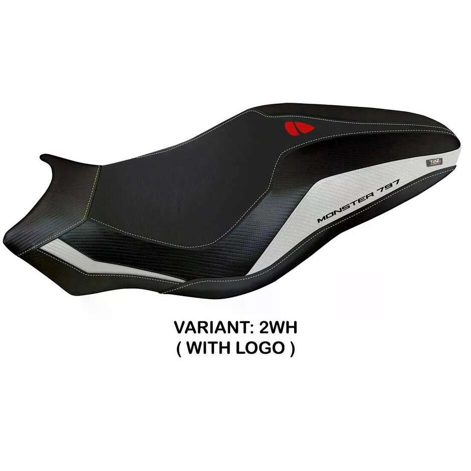 Housse de selle TPZ Italia spécifique pour Ducati Monster 797, modèles 2017-2020, Leipzig 3
