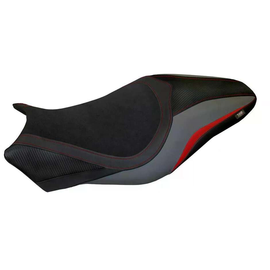 Housse de selle TPZ Italia spécifique pour Ducati Monster 821 / 1200 (modèles 2014-2016), coloris velours.