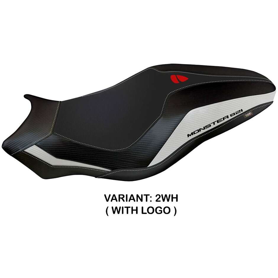 Housse de selle TPZ Italia spécifique pour Ducati Monster 821 / 1200, modèles 2017-2020, Leipzig 3