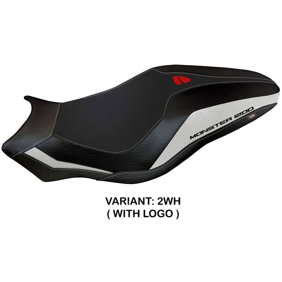 Housse de selle TPZ Italia spécifique pour Ducati Monster 821 / 1200, modèles 2017-2020, Leipzig 3