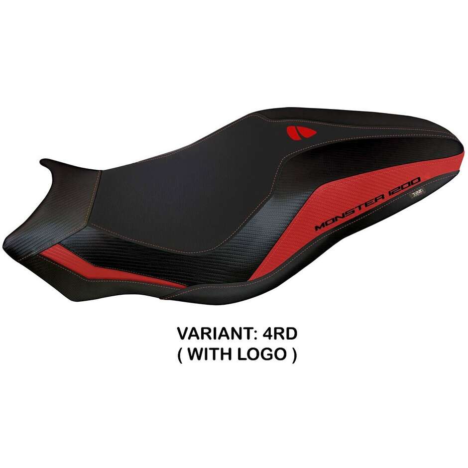Housse de selle TPZ Italia spécifique pour Ducati Monster 821 / 1200, modèles 2017-2020, Leipzig 3