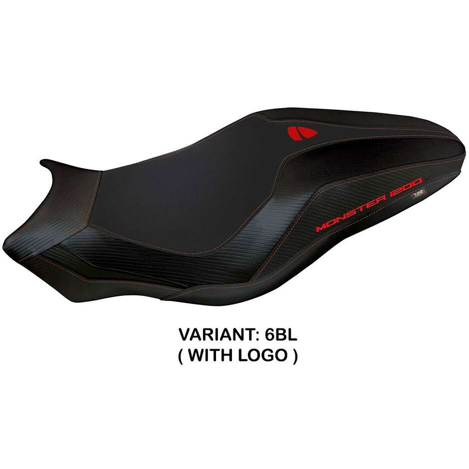 Housse de selle TPZ Italia spécifique pour Ducati Monster 821 / 1200, modèles 2017-2020, Leipzig 3