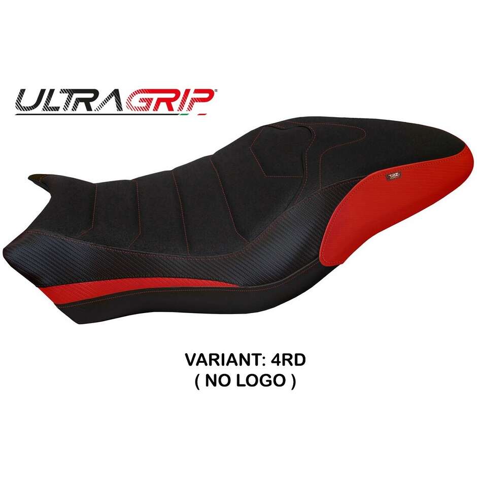 Housse de selle TPZ Italia spécifique pour Ducati Monster 821 / 1200 (modèles 2017-2020) Piombino 1 Ultragrip