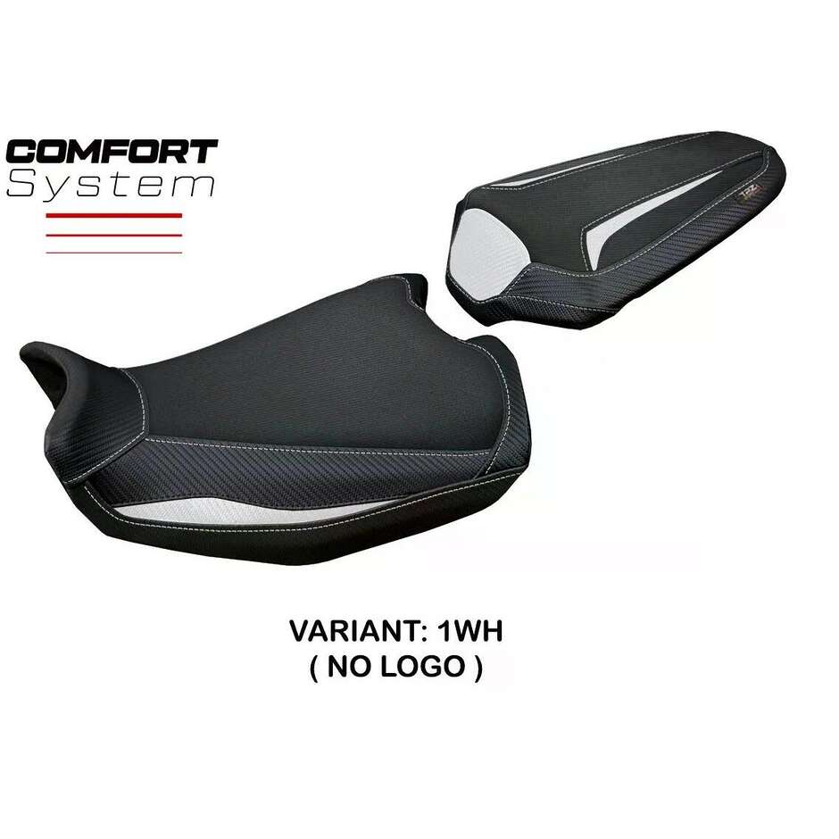 Housse de selle TPZ Italia spécifique pour Ducati Monster 937950 2021-2025, modèle Linosa Comfort System