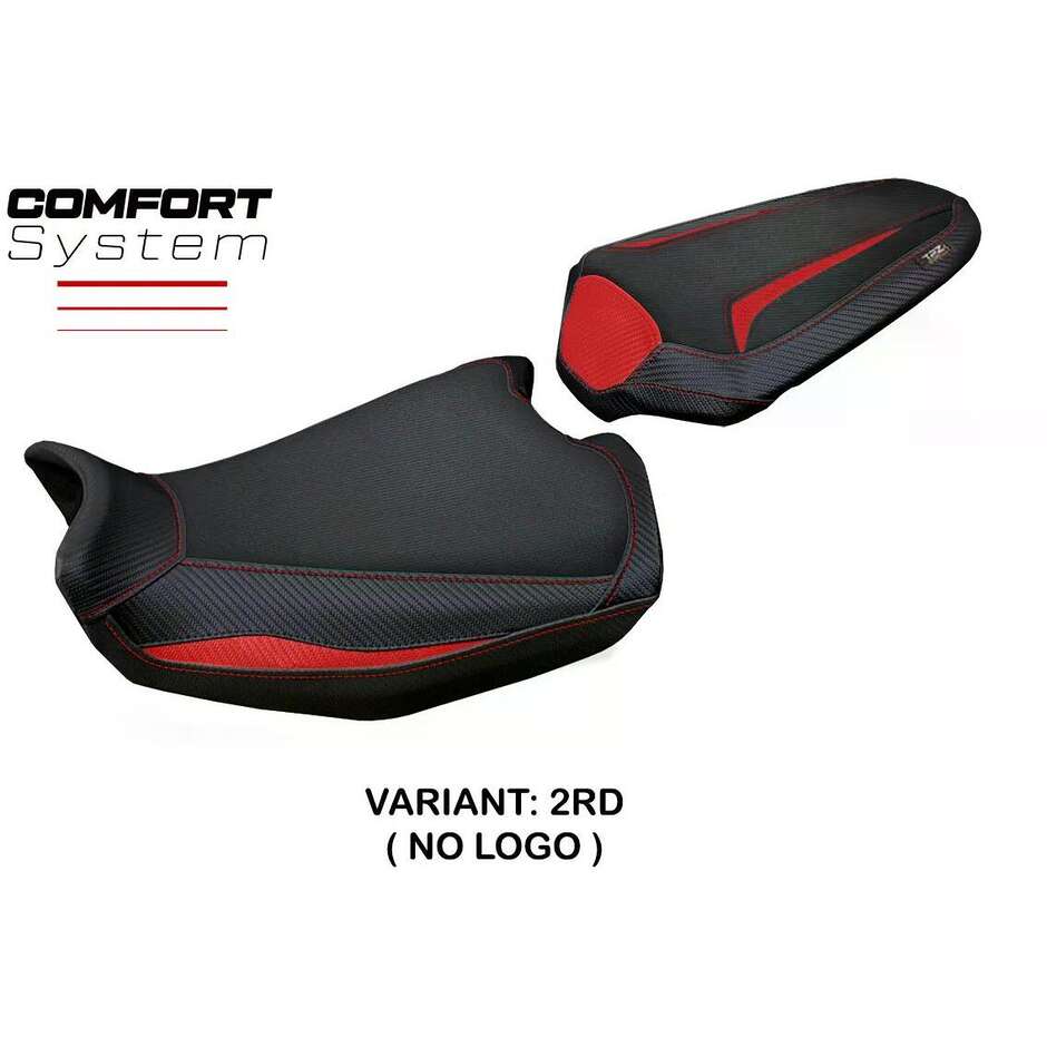 Housse de selle TPZ Italia spécifique pour Ducati Monster 937950 2021-2025, modèle Linosa Comfort System