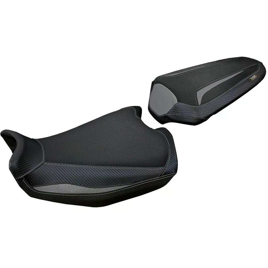 Housse de selle TPZ Italia spécifique pour Ducati Monster 937950 2021-2025, modèle Linosa Comfort System