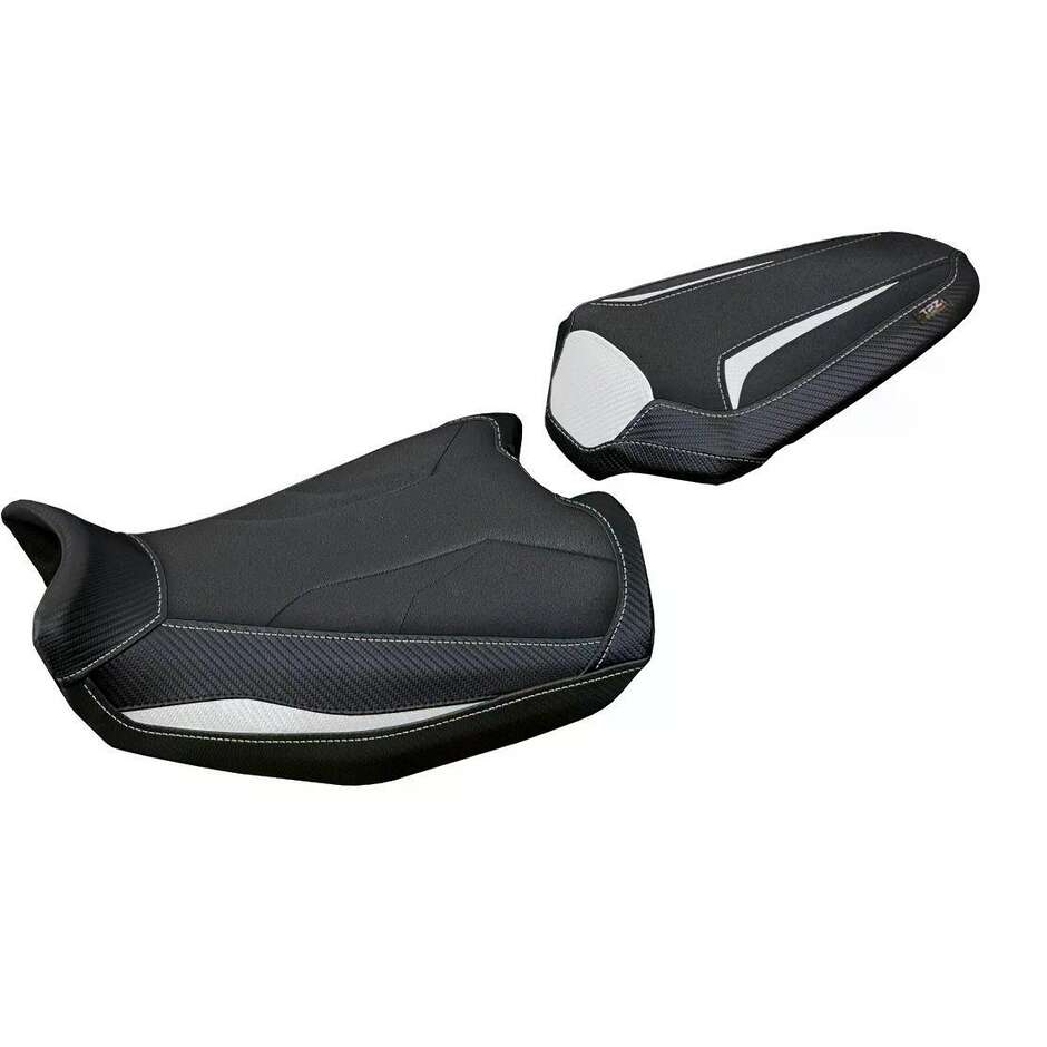 Housse de selle TPZ Italia spécifique pour Ducati Monster 937950 20212025 Linosa Ultragrip