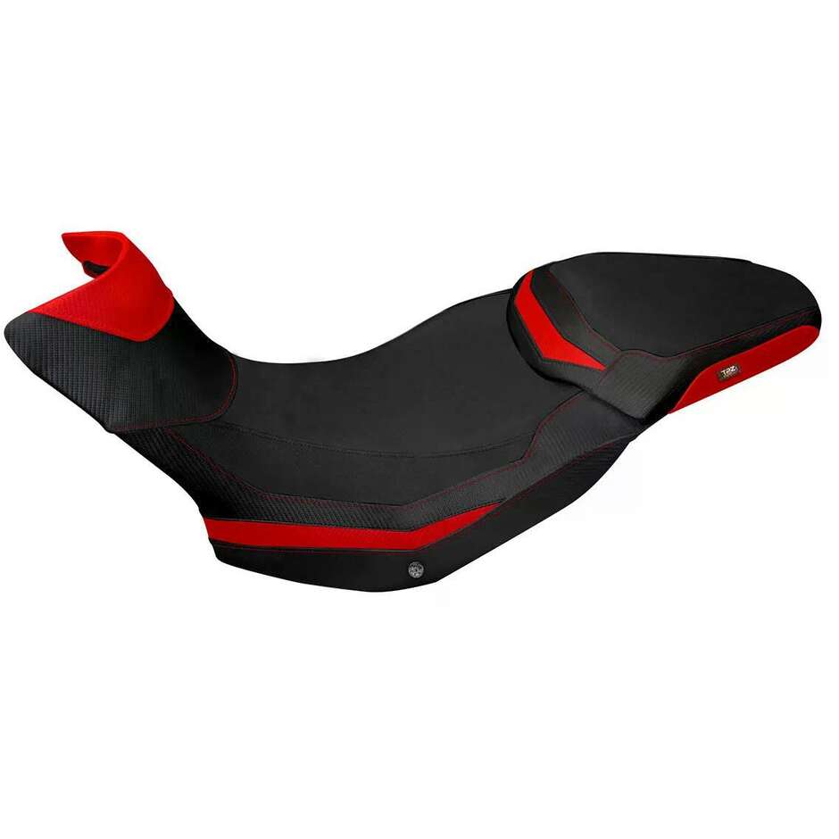 Housse de selle TPZ Italia spécifique pour Ducati Multistrada 1200/1260 Enduro (modèles 2016-2021) avec système de confort Sona 1