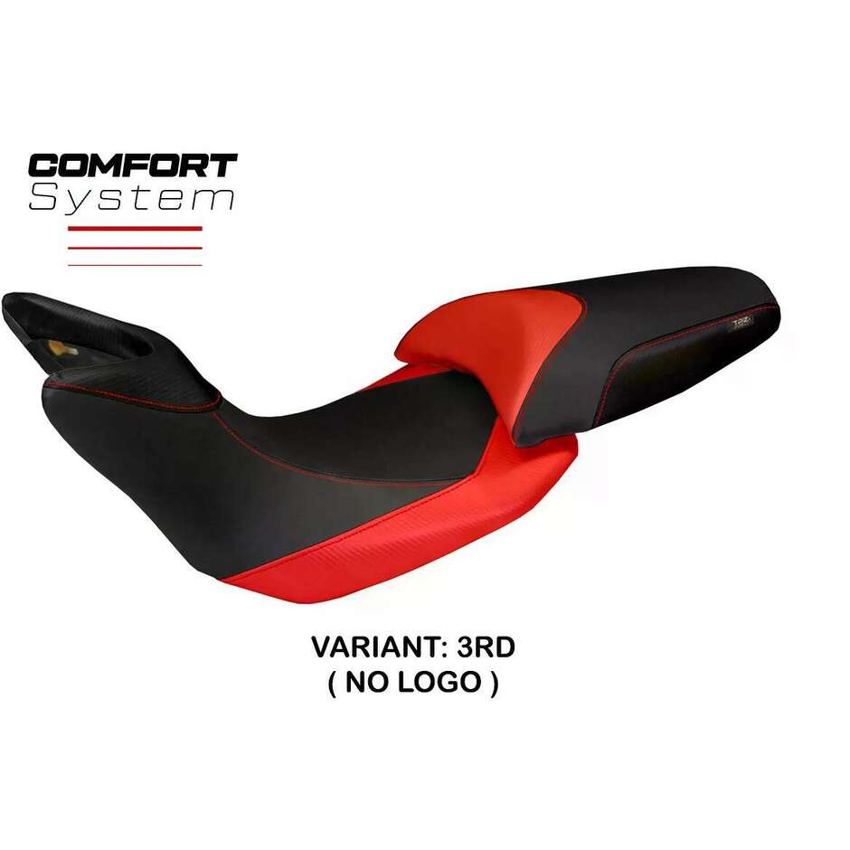 Housse de selle TPZ Italia spécifique pour Ducati Multistrada 1200 (modèles 2010-2011) Noto 3 Comfort System