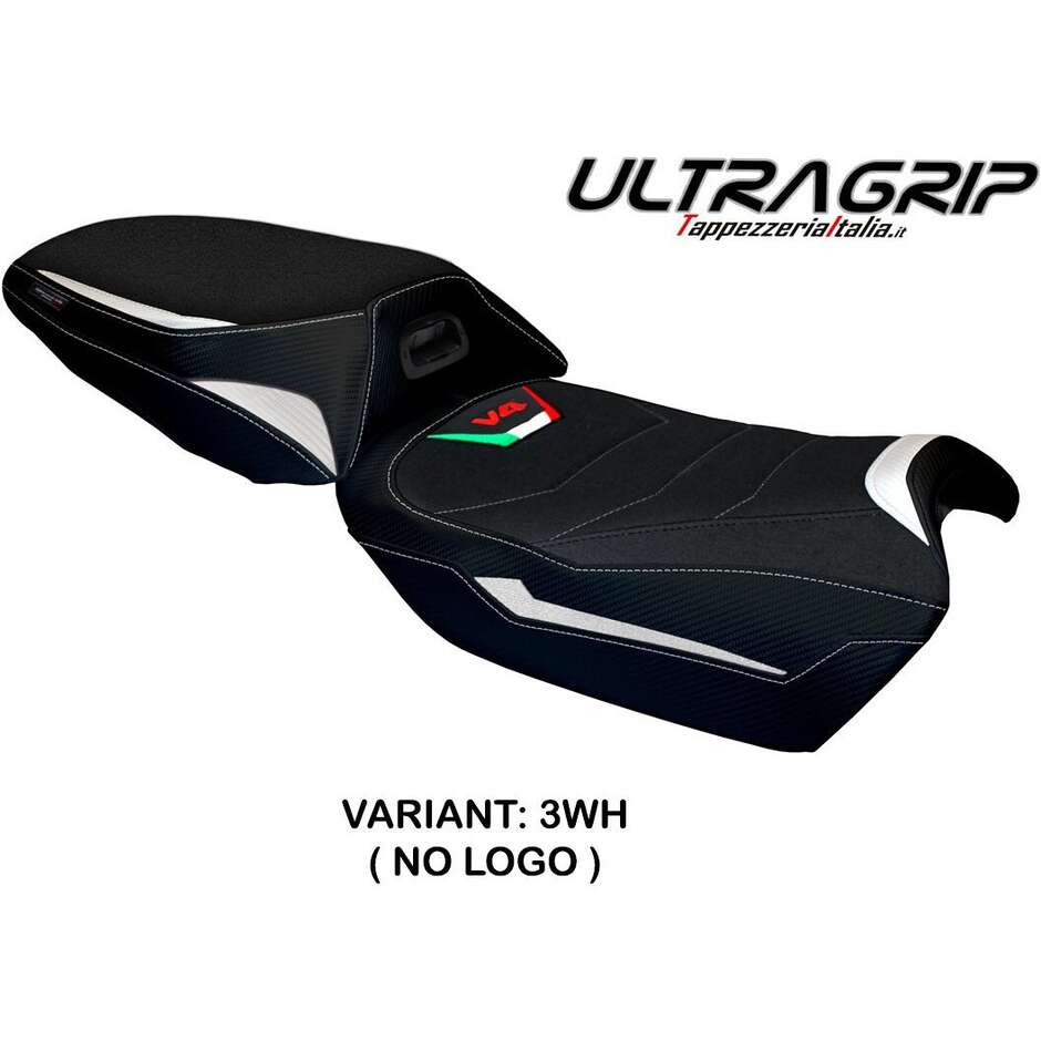 Housse de selle TPZ Italia spécifique pour Ducati Multistrada V4, modèle Adelaide Ultragrip (2021-2025).