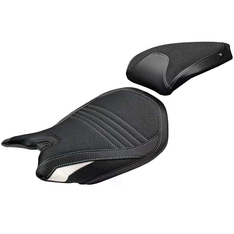 Housse de selle TPZ Italia spécifique pour Ducati Panigale 959, modèles 2016-2018, écrous Ultragrip