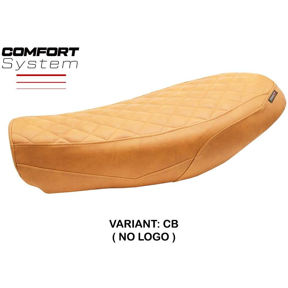 Housse de selle TPZ Italia spécifique pour Ducati Scrambler Urban Motard, modèle 2022-2024, système de confort Antigua