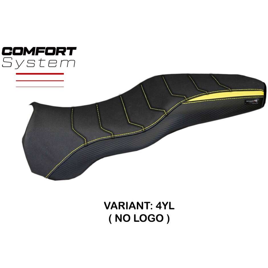 Housse de selle TPZ Italia spécifique pour Ducati SportS / Super SportSS (modèles 2002-2006) avec insert Latina et système de confort de couleur
