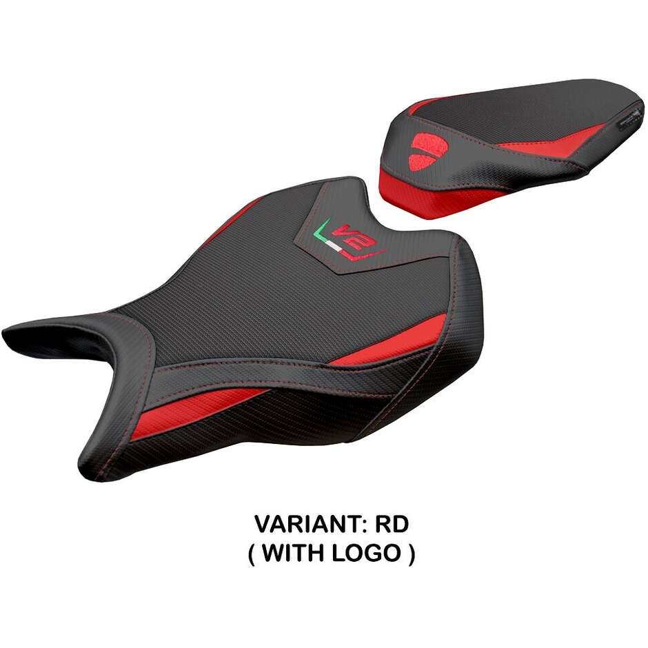Housse de selle TPZ Italia spécifique pour Ducati Streetfighter V2 2025 Roveri