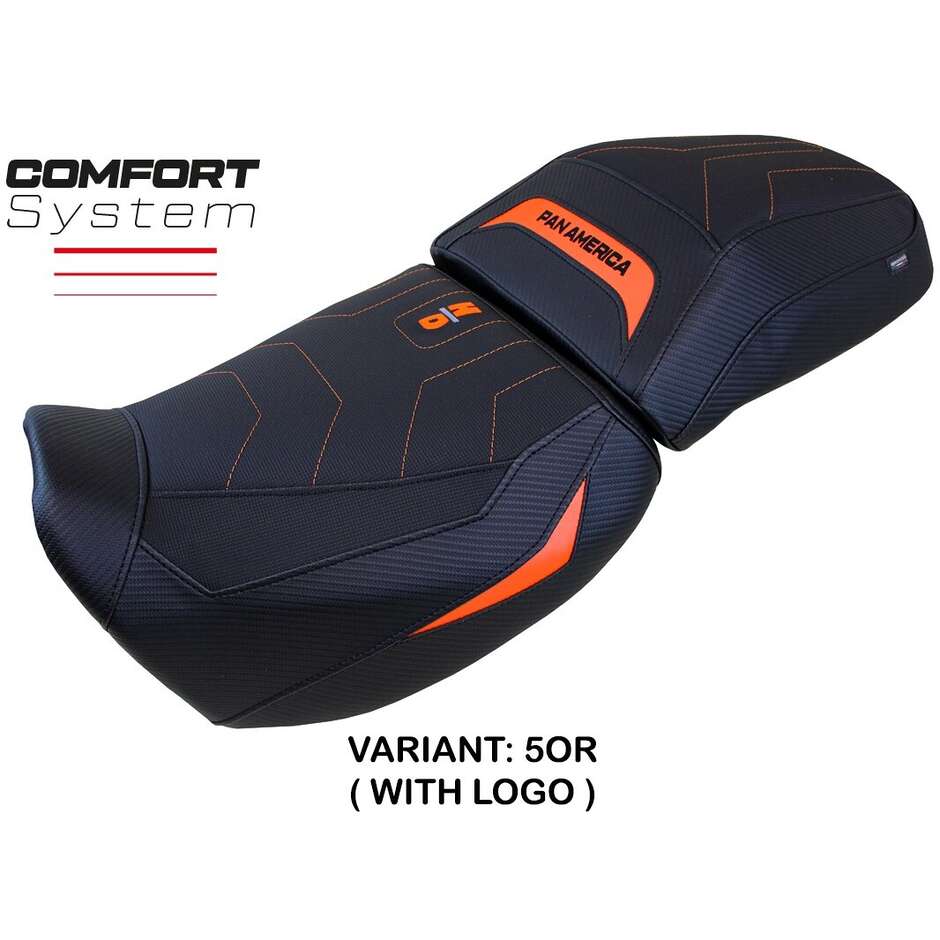 Housse de selle TPZ Italia spécifique pour Harley Davidson Pan America 2021-2025, modèle Vegas Comfort System