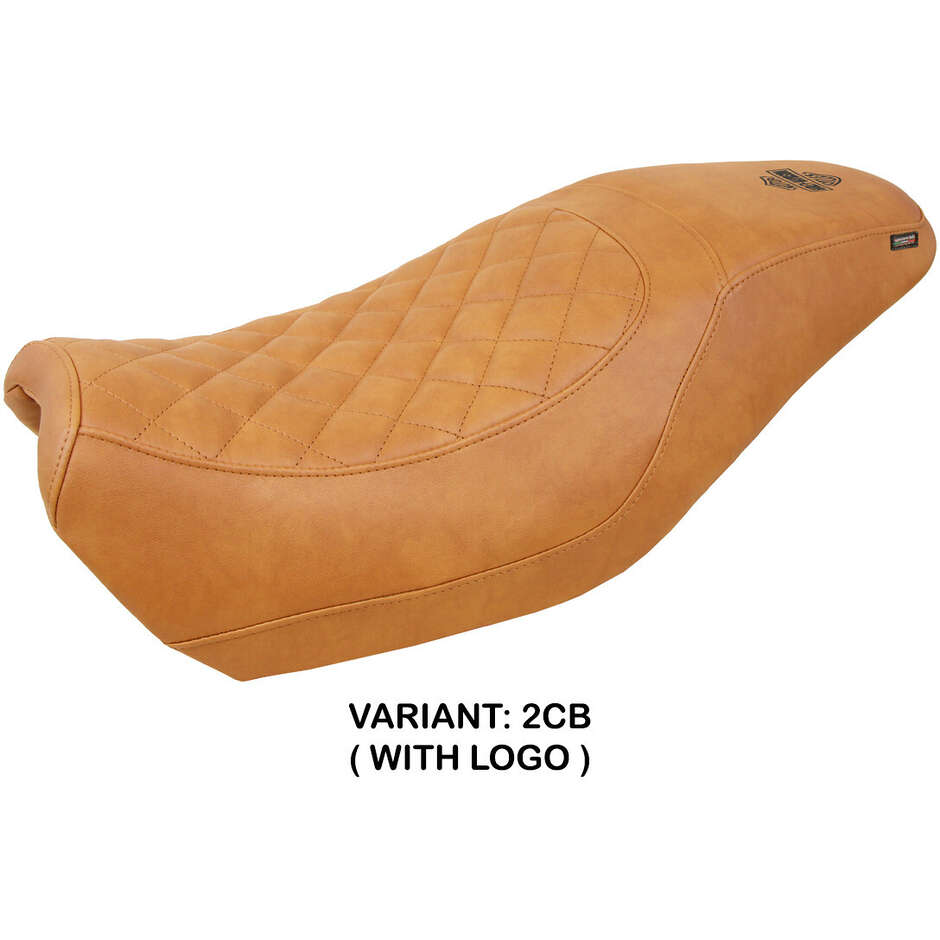 Housse de selle TPZ Italia spécifique pour Harley Davidson Street 500/750 (modèle Miami, 2016-2021)