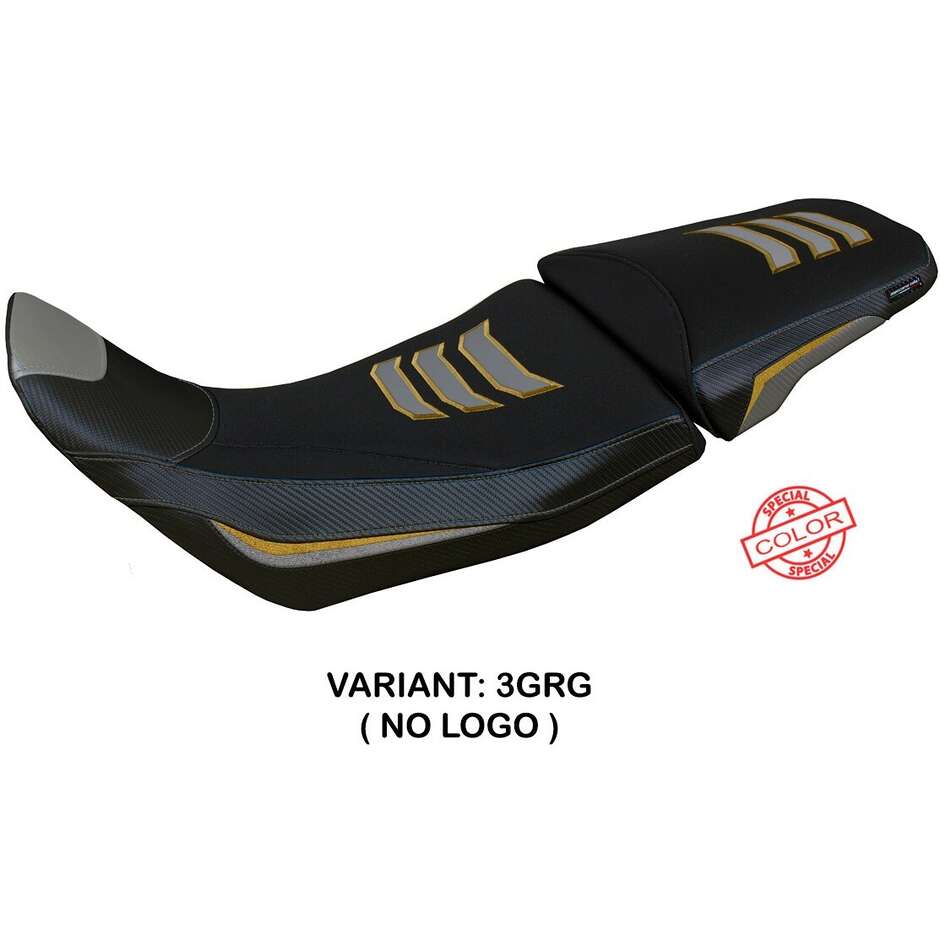 Housse de selle TPZ Italia spécifique pour Honda Africa Twin 1100 Adventure Sport (modèles 2020-2025), coloris Ambre spécial