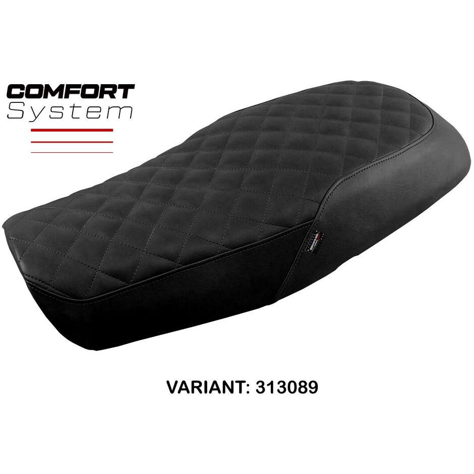 Housse de selle TPZ Italia spécifique pour Honda CB 1100 (modèles 2017-2022) - Système de confort Damal