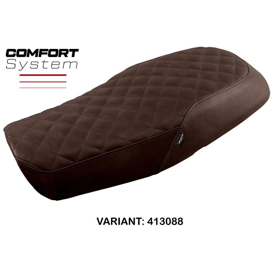 Housse de selle TPZ Italia spécifique pour Honda CB 1100 (modèles 2017-2022) - Système de confort Damal