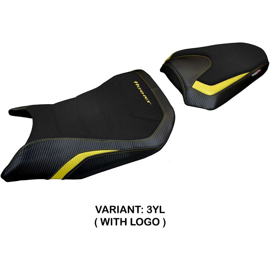 Housse de selle TPZ Italia spécifique pour Honda CB 750 Hornet 2023-2025 (modèle Toyama)